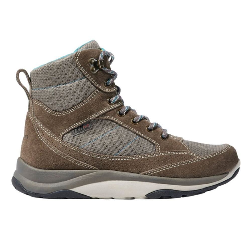LL Bean Gray Teal Hiking Boots
